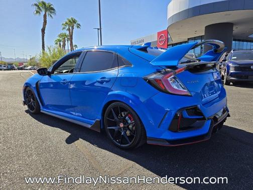 Boost Blue Pearl 2021 Honda Civic Type R Touring