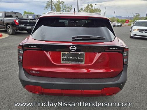 Scarlet Ember T 2026 Nissan Kicks SV
