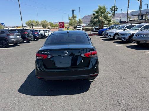 Black 2023 Nissan Versa S
