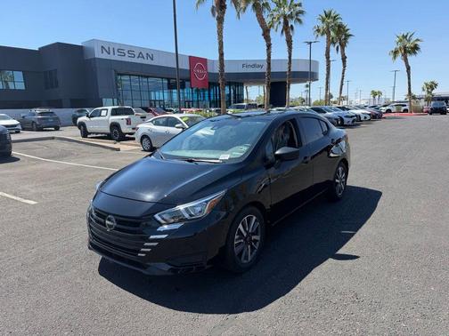 Black 2023 Nissan Versa S