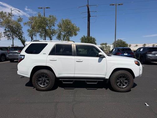 White 2022 Toyota 4Runner SR5