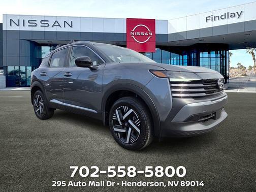 Gun Metallic 2026 Nissan Kicks SV