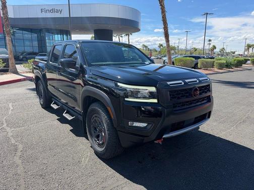Black 2025 Nissan Frontier PRO-X