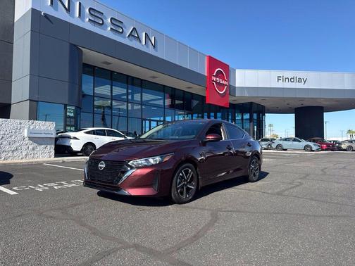 Rosewood Metallic 2024 Nissan Sentra SV