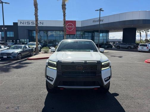 Glacier White 2025 Nissan Frontier PRO-X