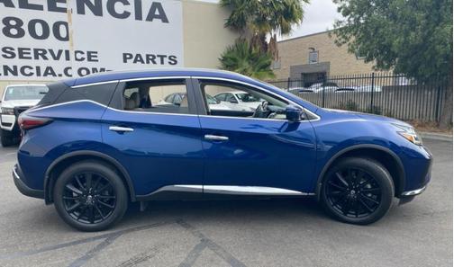 Deep Blue Pearl 2022 Nissan Murano Platinum