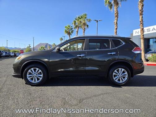 Midnight Jade 2015 Nissan Rogue SV