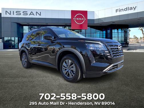 Black 2026 Nissan Pathfinder SV