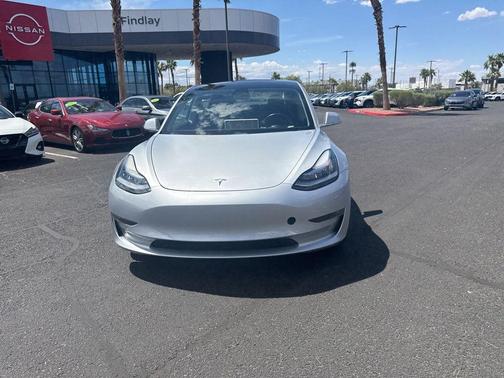 Silver Metallic 2018 Tesla Model 3 Long Range