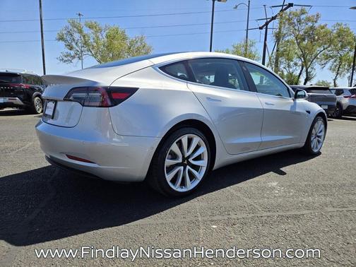 Silver Metallic 2018 Tesla Model 3 Long Range