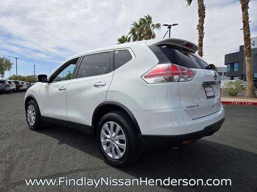 Glacier White 2015 Nissan Rogue S