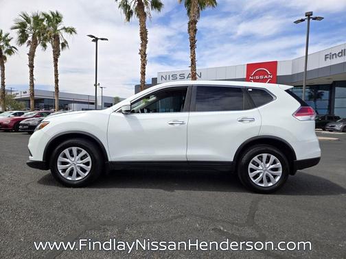 Glacier White 2015 Nissan Rogue S