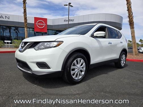 Glacier White 2015 Nissan Rogue S
