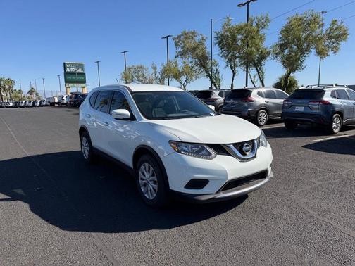 Glacier White 2015 Nissan Rogue S
