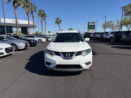 Glacier White 2015 Nissan Rogue S