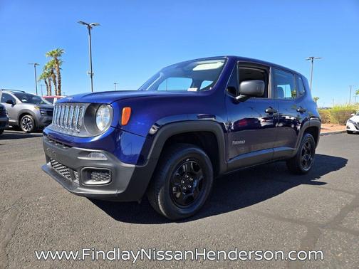 Jetset Blue 2018 Jeep Renegade Sport