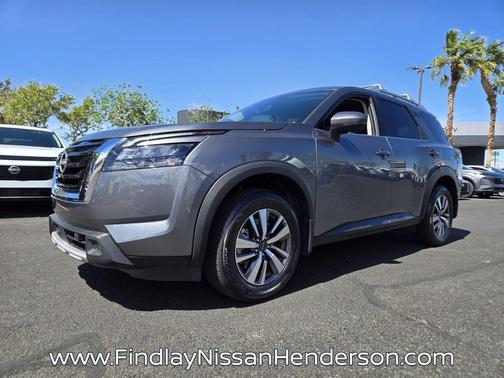 Gun Metallic 2025 Nissan Pathfinder SL