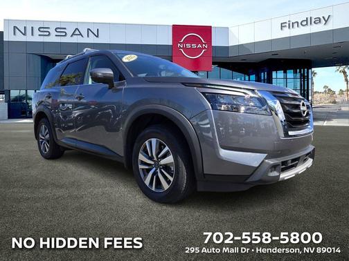 Gun Metallic 2025 Nissan Pathfinder SL