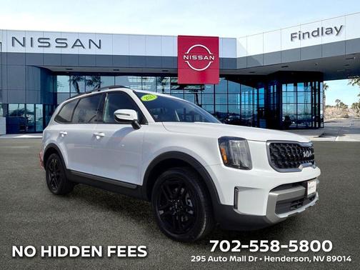 Glacial White Pearl 2023 Kia Telluride EX X-Line