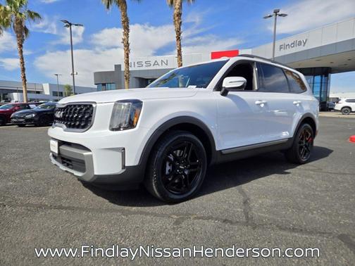 Glacial White Pearl 2023 Kia Telluride EX X-Line