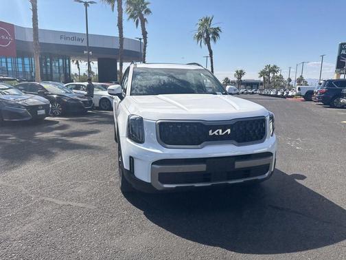 Glacial White Pearl 2023 Kia Telluride EX X-Line