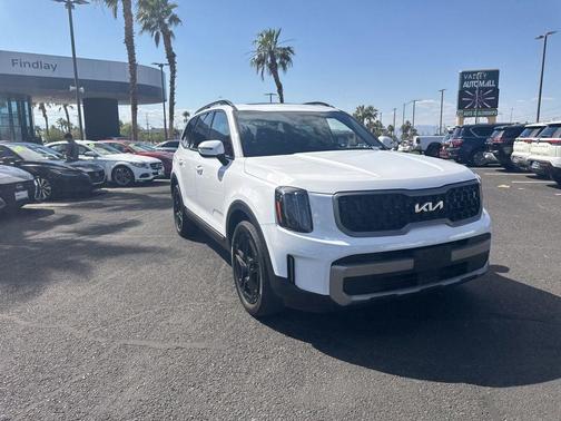 Glacial White Pearl 2023 Kia Telluride EX X-Line