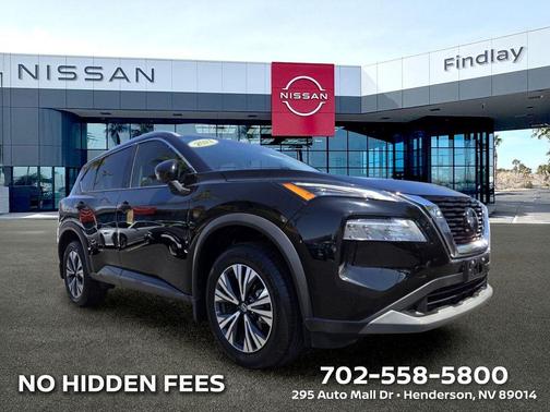Black 2021 Nissan Rogue SV
