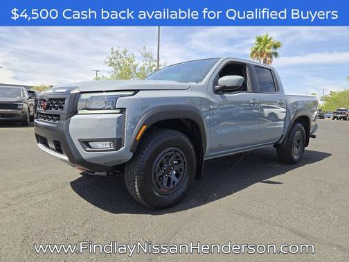 Boulder Gray Metallic 2026 Nissan Frontier PRO-4X