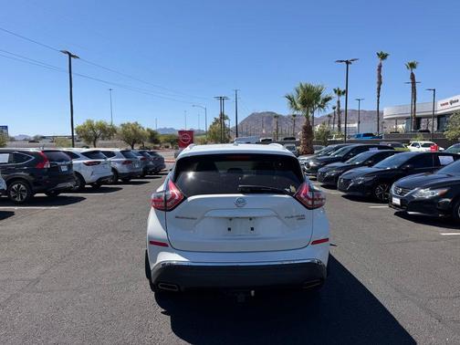 Pearl White 2015 Nissan Murano Platinum