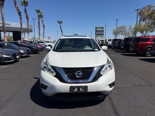 Pearl White 2015 Nissan Murano Platinum