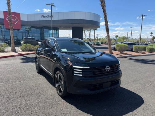 Super Black 2025 Nissan Kicks SR