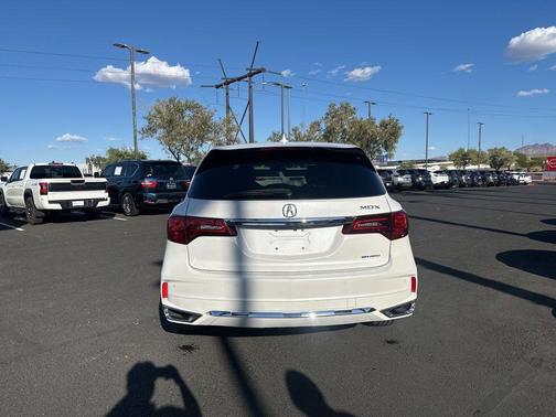 Platinum White Pearl 2020 Acura MDX Sport Hybrid 3.0L w/Technology Package
