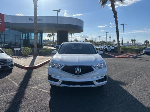 Platinum White Pearl 2020 Acura MDX Sport Hybrid 3.0L w/Technology Package