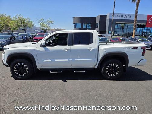 Glacier White 2023 Nissan Frontier PRO-4X