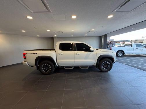 Glacier White 2023 Nissan Frontier PRO-4X
