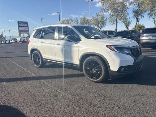 Platinum White Pearl 2021 Honda Passport Sport