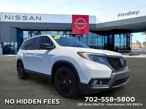 Platinum White Pearl 2021 Honda Passport Sport