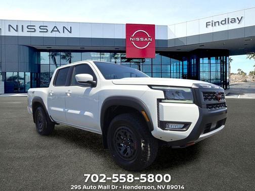 Glacier White 2026 Nissan Frontier PRO-4X