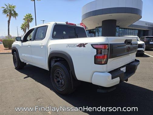 Glacier White 2026 Nissan Frontier PRO-4X