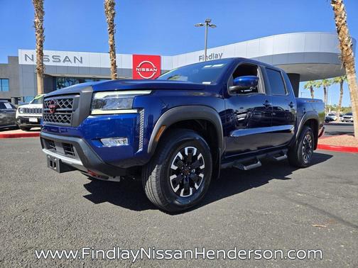 Deep Blue Pearl 2023 Nissan Frontier PRO-4X