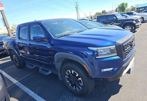 Deep Blue Pearl 2023 Nissan Frontier PRO-4X