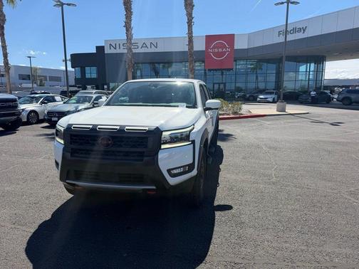 Glacier White 2025 Nissan Frontier PRO-X