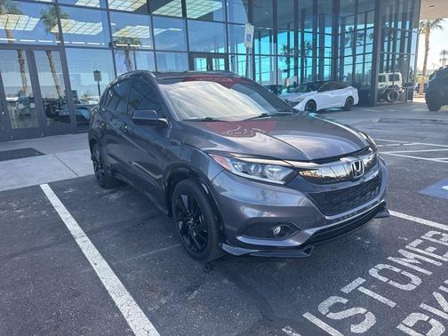 Modern Steel Metallic 2022 Honda HR-V Sport