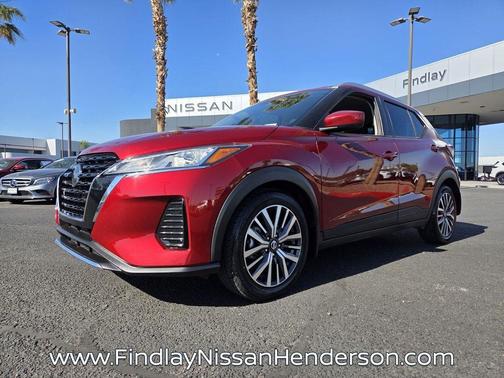Scarlet Ember 2021 Nissan Kicks SV