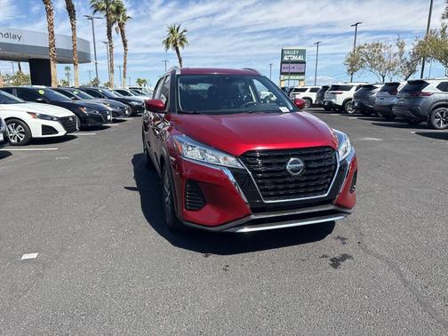 Scarlet Ember 2021 Nissan Kicks SV