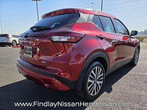 Scarlet Ember 2021 Nissan Kicks SV