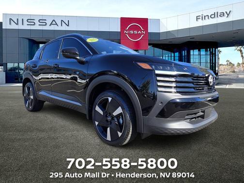 Super Black 2025 Nissan Kicks SR