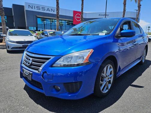 Metallic Blue 2014 Nissan Sentra SR
