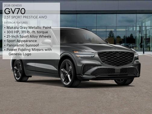 2026 Genesis GV70 2.5T Sport Prestige