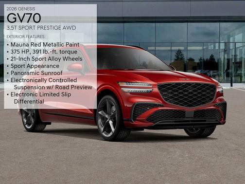 2026 Genesis GV70 3.5T Sport Prestige